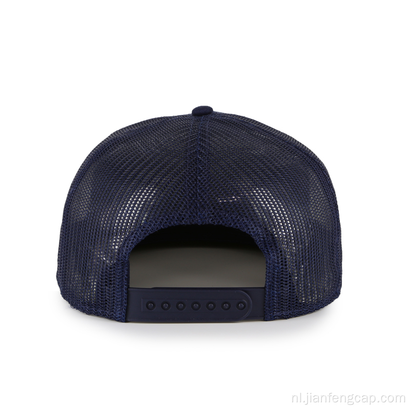 Zomer heren mesh hoed snapback hoed aangepast logo