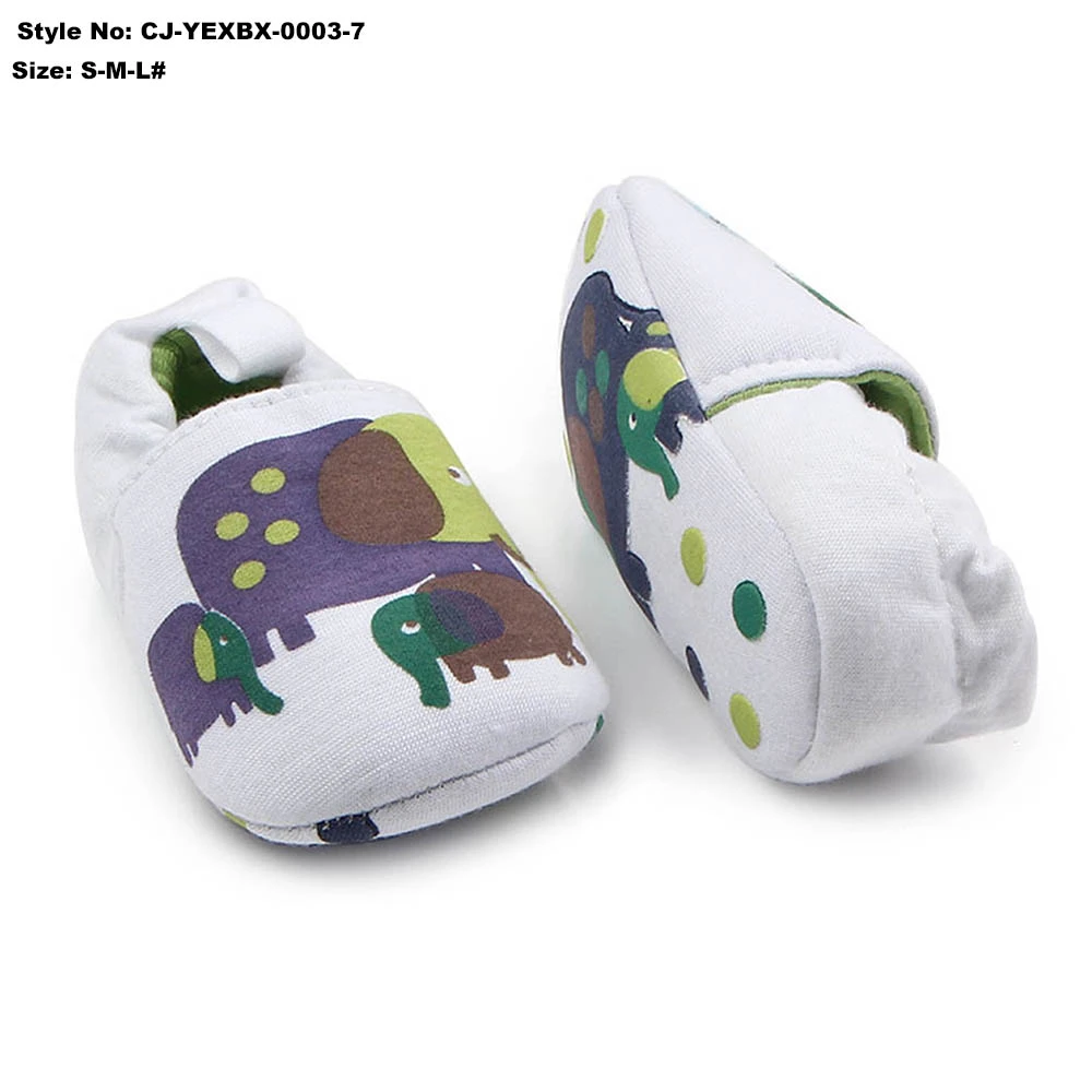 Spring and Autumn New Cartoon Knit Fabric Elastic Shoes Wholesale Baby Shoes Toddler Shoes