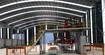 Molding machine Gypsum block machinery export