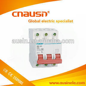 CE standard SB1-63 C45N protection miniature circuit breaker