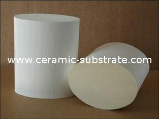 Round White Honeycomb CeramicCarrier , car Catalyst Support
