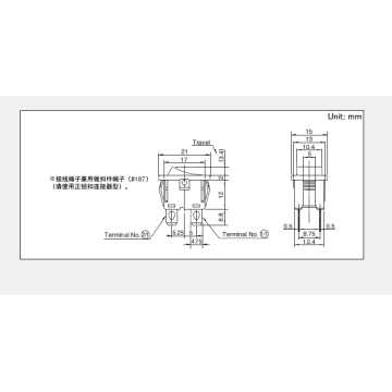 Sddje series power switch