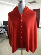 ladies knitted one piece wear cashmere poncho