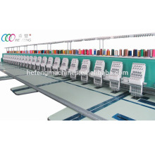 High Speed 24 Heads Computerized Flat Embroidery Machine With Servo Motor