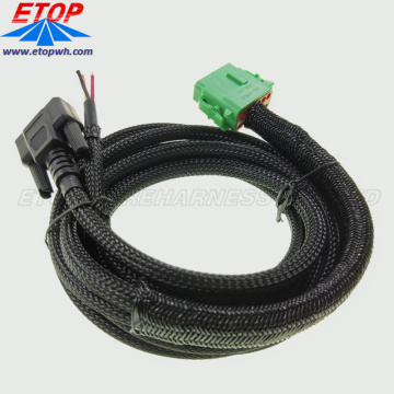 Braided Shielding DT Connector Cable Assemblies