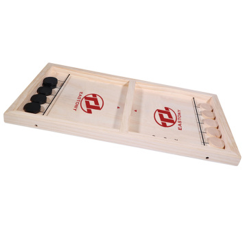New Products Wooden Made Hokey Puck Game