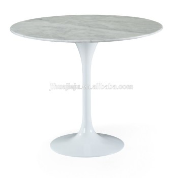 classic marble top coffee table/round marble top dining table/round white marble top dining table