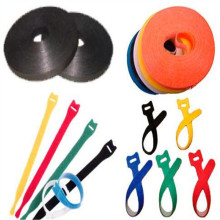 double sided hook loop Velcro cable tie