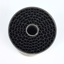 Metal Honeycomb Catalyst Substrate Motorcycle Exhaust Pipe Catalytic Converter Stainless Steel Factory