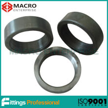 EN 10241 half length seamless steel socket merchant coupling