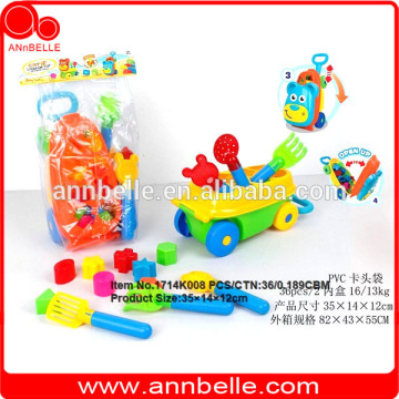 Summer beach toy set beach sand cart summer toys