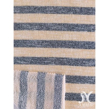 Stripe French Terry Knit Fabric