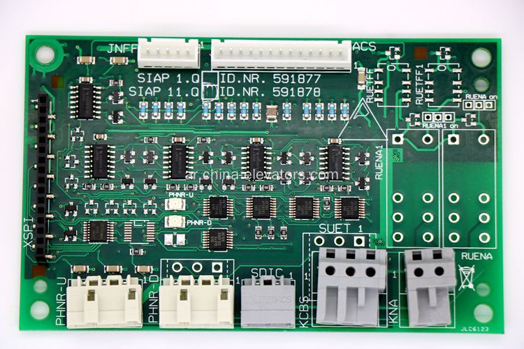 591878 Schindler Elevator PCB Assy Siap 11.Q