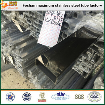 Pipe 316 flat stainless steel pipe manufacturer