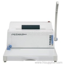 Hard Cover Manual Coil Binding Machine?