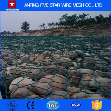 China Supplier Woven Wire Mesh Gabion River Mattress With High Strength