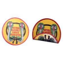 Embroidery sport patch with Adhesive Back for Apparel
