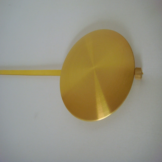 Gold Color Diameter 40 mm Pendulum Bob