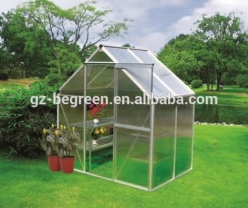 Factory price green house polycarbonate green house,waterproof green house,out door green house,garden house