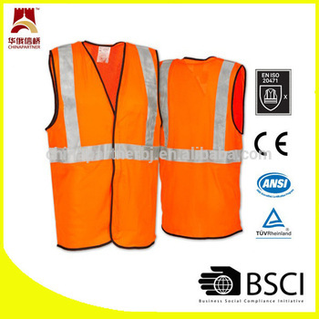 NFPA701 fire retardant safety vest