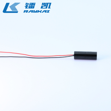 Wheel alignment laser module