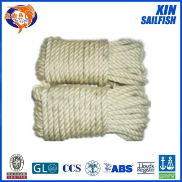 Fiber Material 10mm 3 strand sisal/jute rope