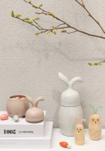 Rabbit Statue Easter Bunny Decor for Easter Home