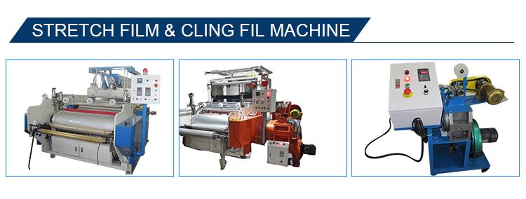 Aluminium Foil Roll/Cling Film Roll Rewinder Machine