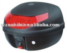30L durable plastic suitcase motorcycle rear box