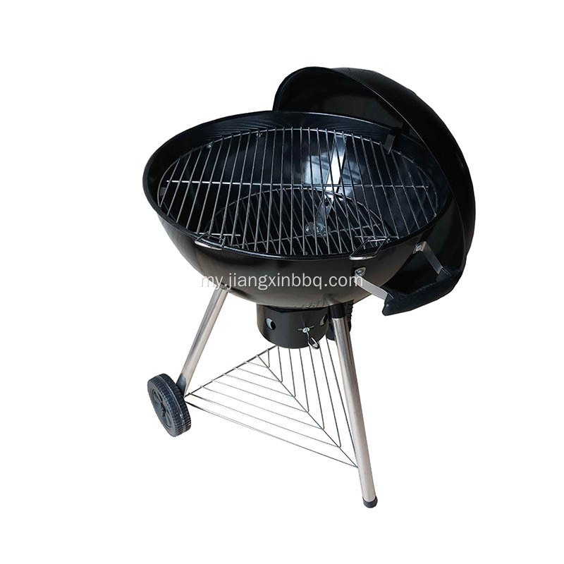 အရည်အသွေးမြင့် Glossy Porcelain Charcoal Grill 22.5 လက်မ