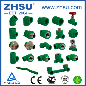 water plasic greenhouse pipe fittings / gre pipe fittings