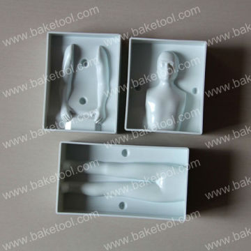 Plastic Humman Shaped Fondant Cake Mold