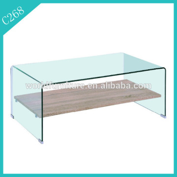 home furniture Tempered glass Material coffee table