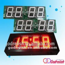 led clock for car or bus