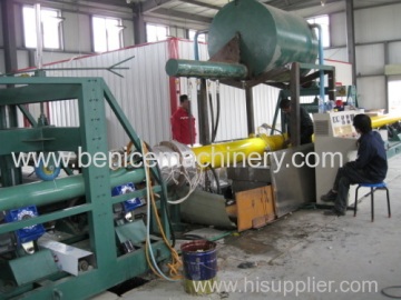 One Step Pu Insulating Pipe Production Line?