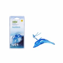 Ocean Breeze Rear View Mirror: Decorative Dolphin Hanging Air Freshener