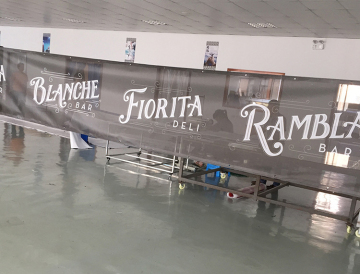 Custom Made Mesh Vinyl Banners Printing