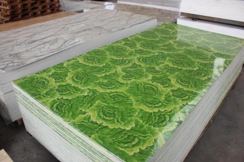 Decoration Materials Pvc Marble UV Board For Wall
