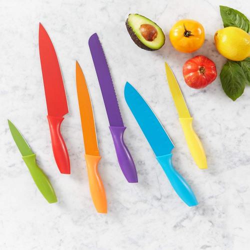 Non stick Colored kitchen Knife Set