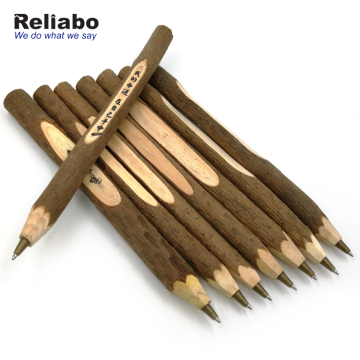 Wholesale Promotional Wooden Ball Pen With Custom Logo