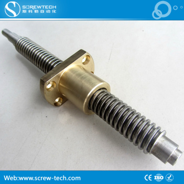 50mm lead screw with trapezoidal thread for Tr50x12