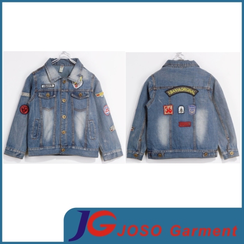 Factory Wholesale Kids Denim Jacket (JT8006)