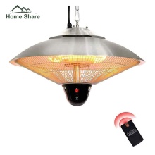Celling Hanging Indoor and outdoor Electric Heater Double Heating Elements Waterproof Quiet Operation Patio Heater