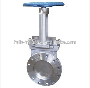 knife stem gate valve