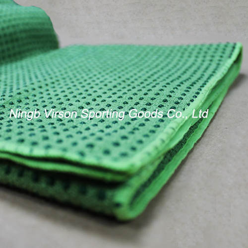 Non Skid Ecercise Mat Towel / Washable Yoga Blanket