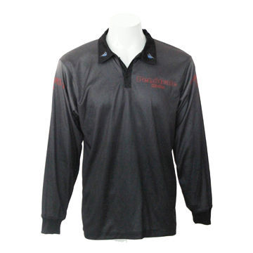 Long sleeve sublimated cricket shirts