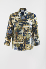 Printing woven out jacket