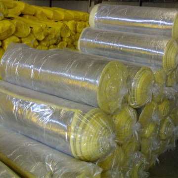 fireproof pure aluminum foil backed glass wool blanket