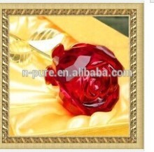 crystal rose flower romantic crystal rose gift wedding For Guests Giveaway