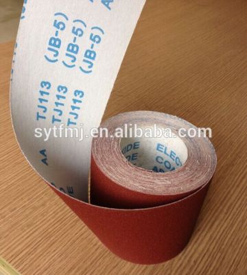 flexible abrasive cloth jb-5 cloth roll sand paper manufacturer